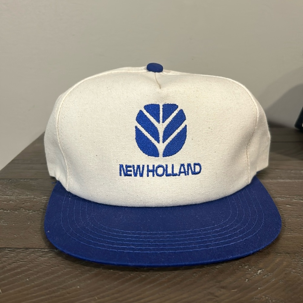 Vintage New Holland ford tractor k-products hat